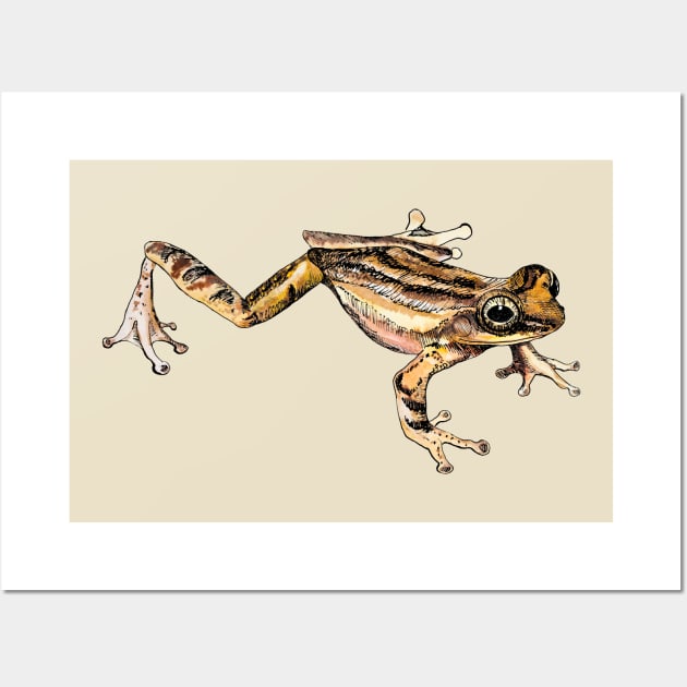 frog Wall Art by VicaVeresk